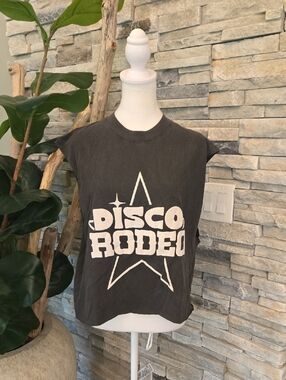 Rustler X Disco Cowgirl Black Tank